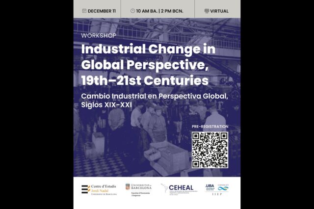 Workshop Cambio Industrial en Perspectiva Global, Siglos XIX–XXI | Cierre